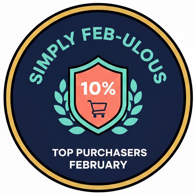 february badge